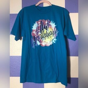 NWT HUF Always & Forever Airbrush Tee in Turquoise - Size M